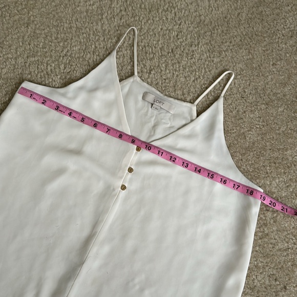 Loft ivory camisole top - Picture 4 of 6